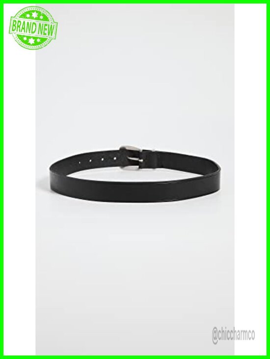 Genuine Cowhide Leather Western Chunky Buckle Belt